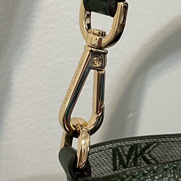 Michael Kors Hadleigh Small Tote NWOT Army Green - Picture 4 of 13